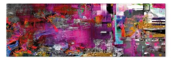 Quadro contemporaneo Serra viola