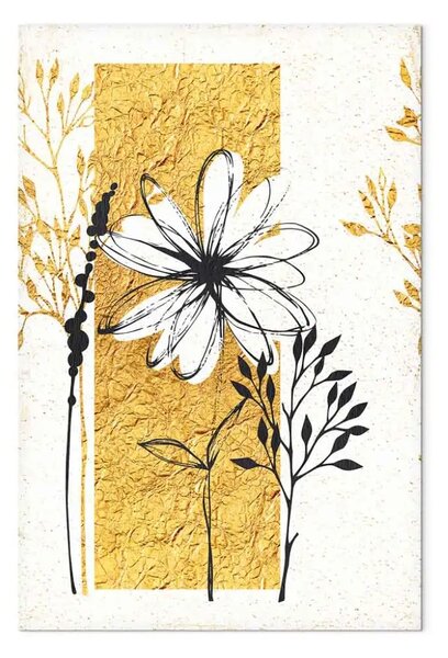 Quadro La mia casa - Giardino d'oro