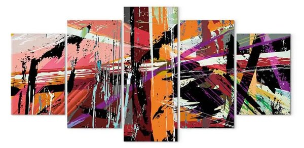 Quadro su tela Follie artistiche