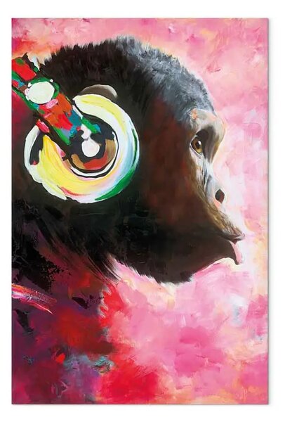Quadro moderno Musica delle scimmie