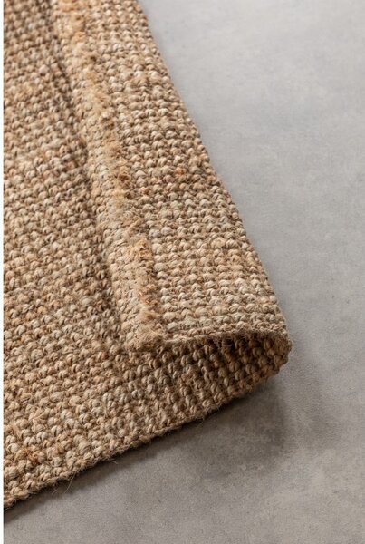 Passatoia di colore naturale in iuta 80x200 cm Bouclé – Hanse Home