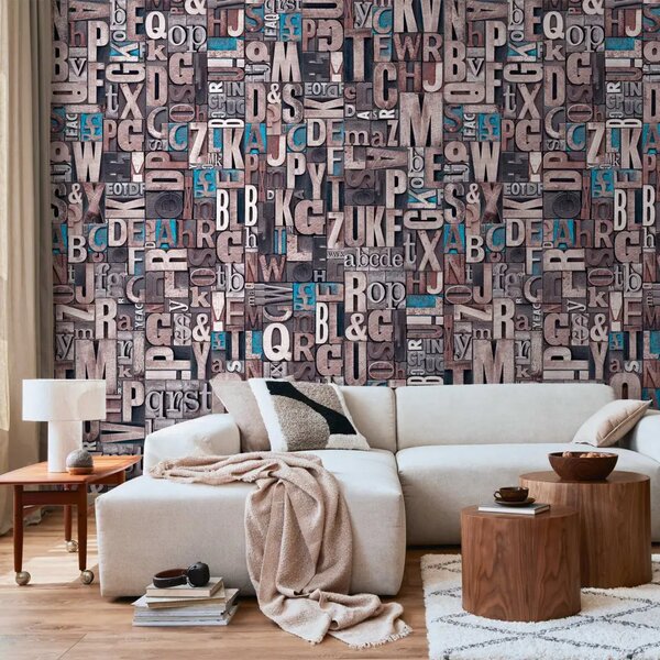 Carta da parati design Scrabble