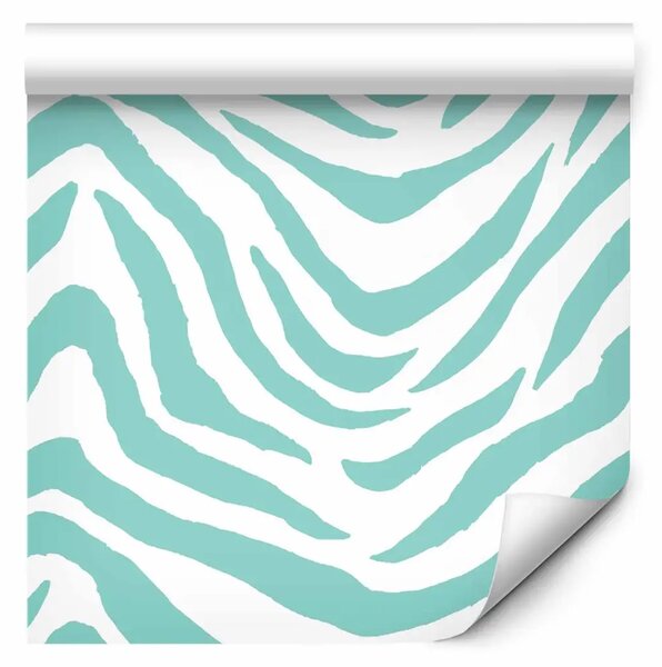 Tappezzerie Zebra verde menta