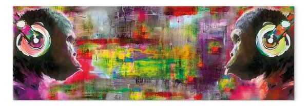 Quadro su tela Duetto musicale