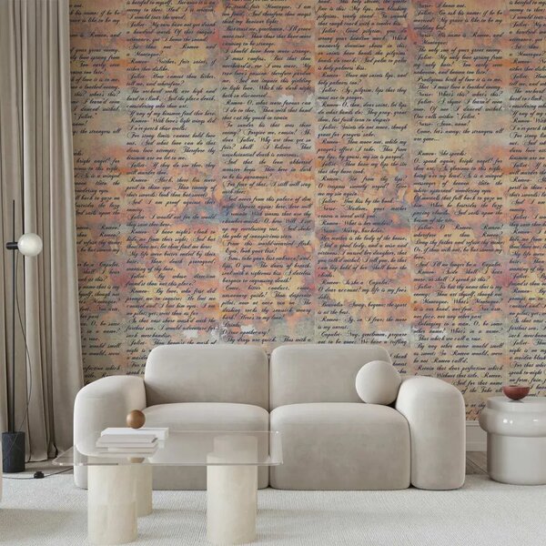 Carta da parati design Romeo and Juliet - Lovers of Verona