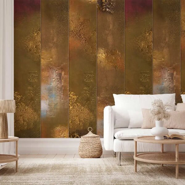 Carta da parati design Vello d'oro