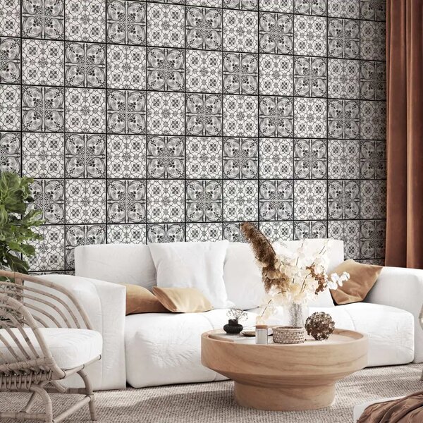 Carta da parati design Black Ornament