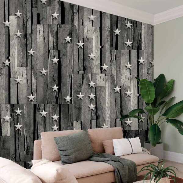 Carta da parati design Configurazione di stelle
