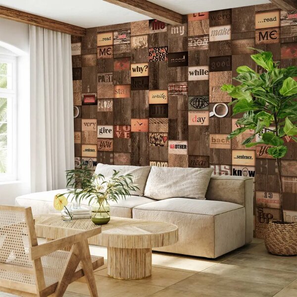 Carta da parati design Epigrafe