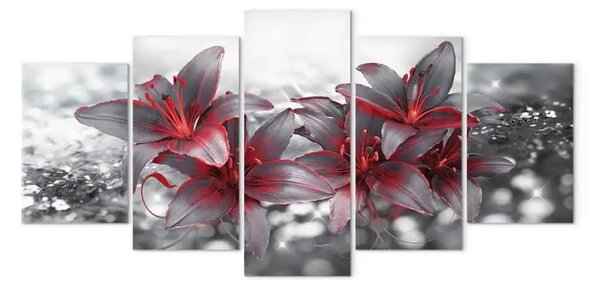 Quadro su tela I fiori della dea