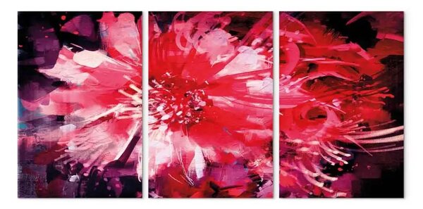 Quadro moderno Fiori cremisi