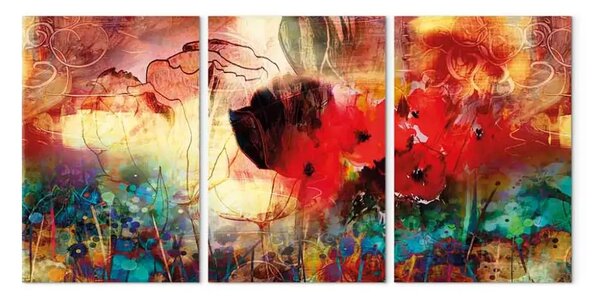 Quadro contemporaneo Giardino dei colori