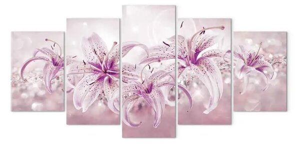 Quadro moderno Armonia viola