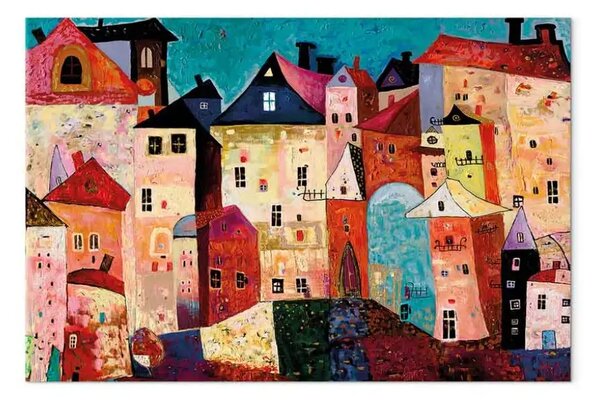 Quadro Città artistica