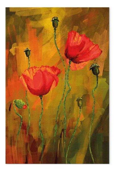 Quadro Risveglio dei papaveri