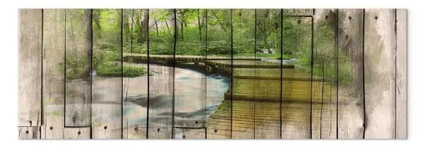 Quadro moderno Fiume di ricordi