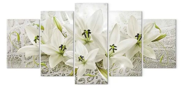 Quadro contemporaneo Fiori unici