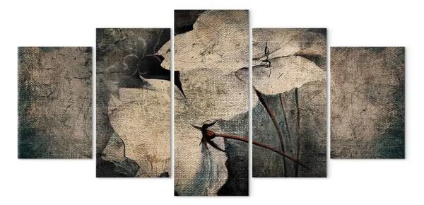 Quadro moderno Fiori di malinconia