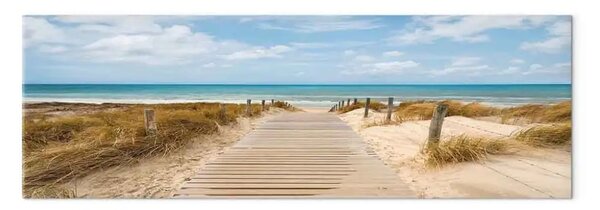 Quadro Spiaggia ventosa