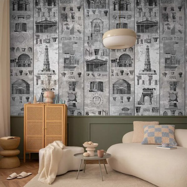 Carta da parati design Perle architettoniche