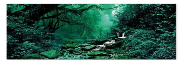 Quadro Foresta primordiale incantata