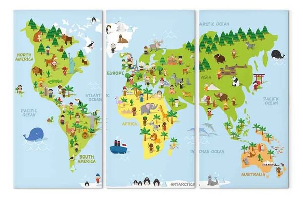 Quadro moderno Il mondo dei bambini