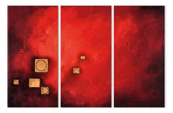 Quadro moderno Profondità di rosso