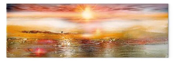 Quadro contemporaneo Mare arancione