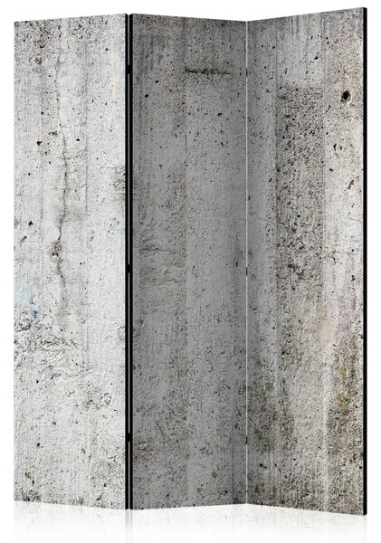 Paravento Imperatore grigio - texture architettonica in cemento grigio
