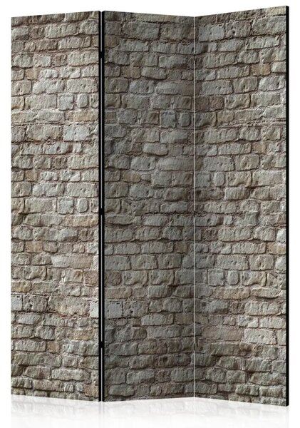 Paravento separè Realtà - texture architettonica di mattoni in tema urbano
