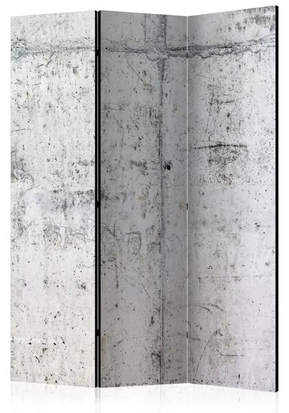 Paravento Parete di cemento - texture architettonica di cemento urbano grigio