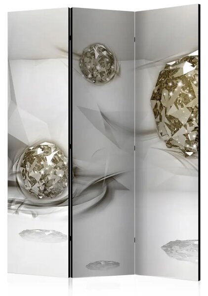 Paravento Diamanti astratti - figure geometriche a forma di diamanti