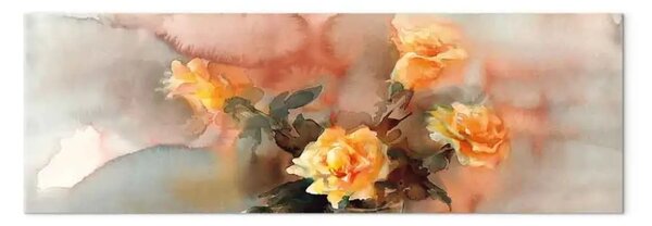 Quadro Bouquet di rose gialle
