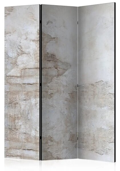 Paravento separè Storia di pietra - texture architettonica di pietra beige retro