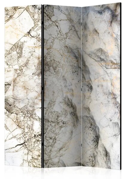 Paravento separè Enigma di marmo - lusso di texture di marmo con accento beige