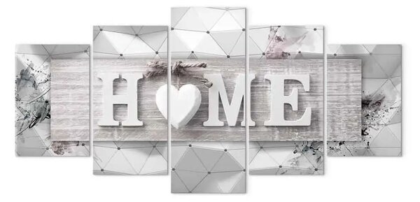 Quadro moderno Casa: Look moderno