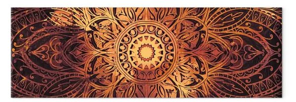 Quadro moderno Mandala ambra