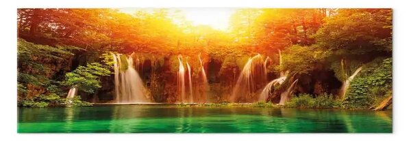 Quadro moderno Natura: Cascata mozzafiato