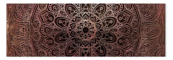 Quadro su tela Mandala: Silenzio d'ambra