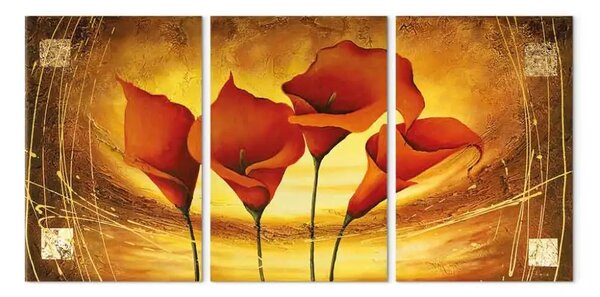 Quadro contemporaneo Nella rete d'oro