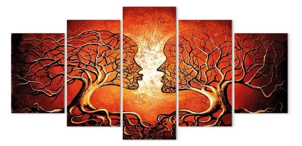 Quadro contemporaneo Il calore dell'amore