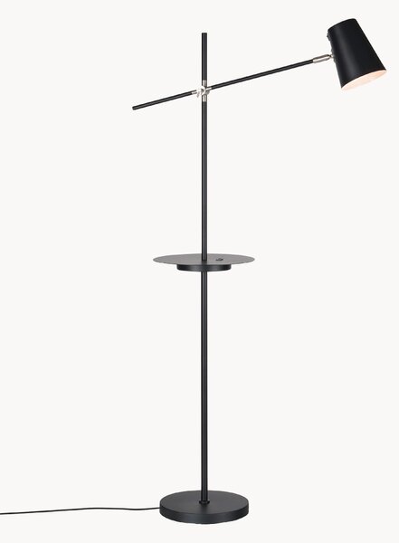 Lampada da lettura con mensola e connessione USB Linear