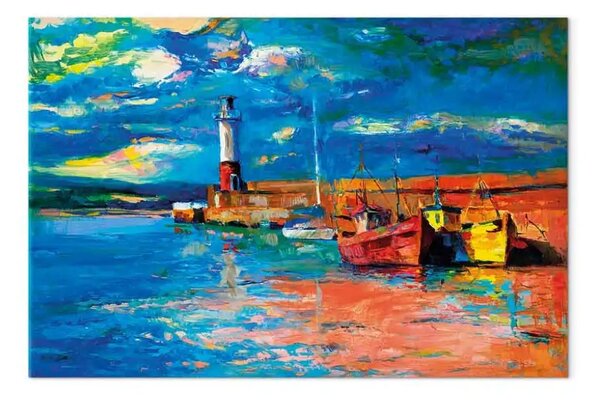 Quadro Paesaggio marino: Faro