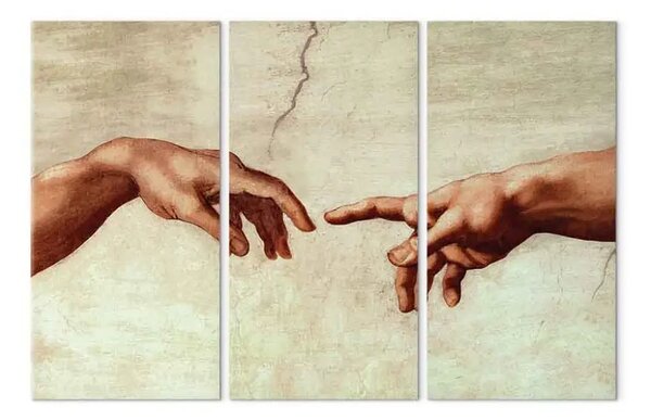 Quadro contemporaneo Il tocco di Dio