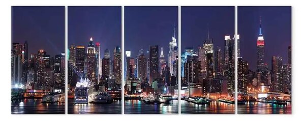 Quadro moderno New York: vita notturna