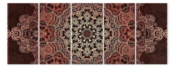 Quadro Mandala: Bouquet di fiori