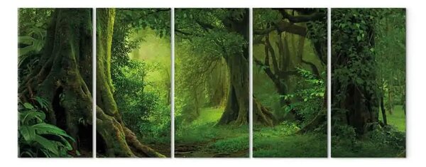Quadro contemporaneo Giungla tropicale