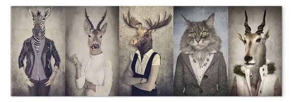 Quadro moderno Maschere di animali