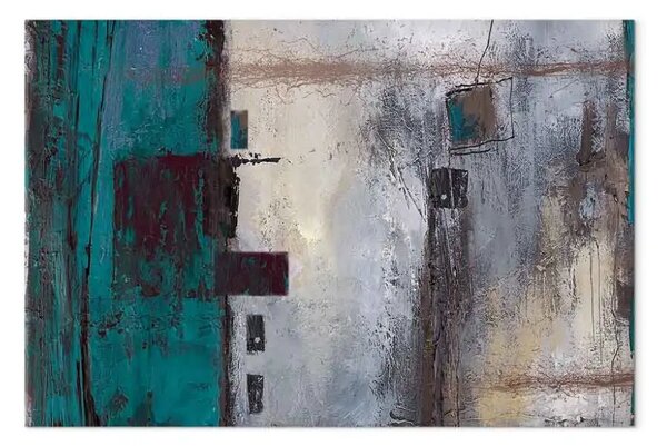 Quadro Con un turchese