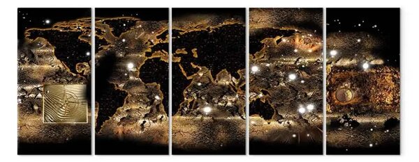 Quadro su tela Il mondo di notte